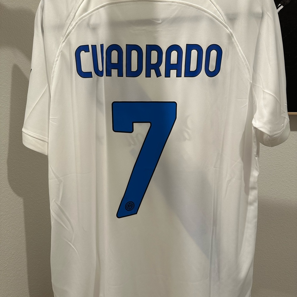 2023-24 Inter Milan Juan Cuadrado Soccer Jersey